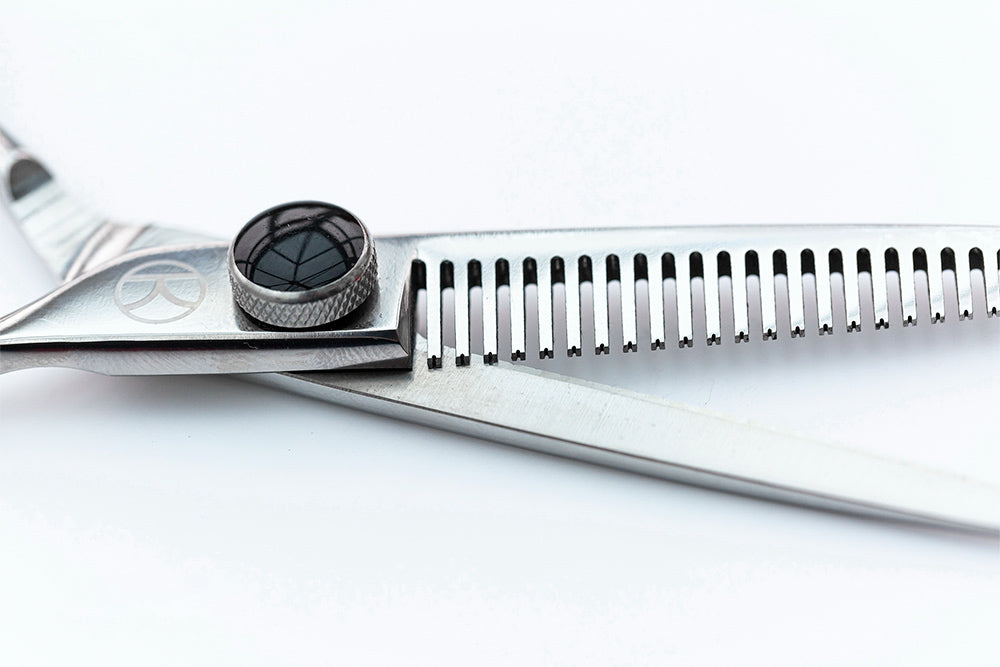 Diamond Cutting and Thinning Scissor Set (5")