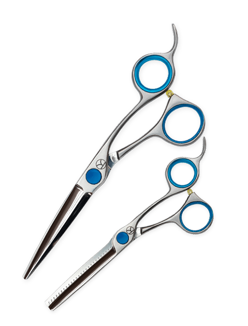 Silk Cutting and Thinning Scissor Set