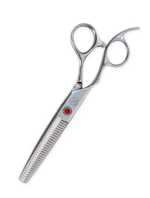Sapphire Left-Handed Thinning Scissors (6″)